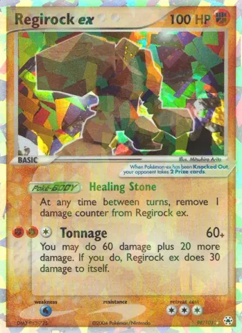 Regirock ex · 98