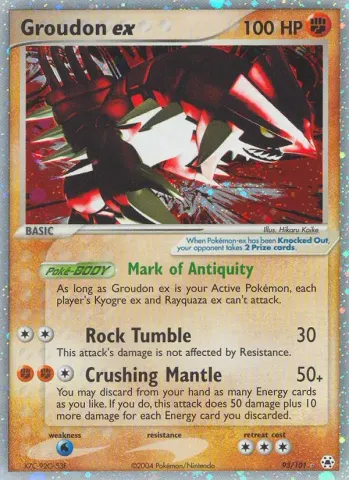 Groudon ex · 93