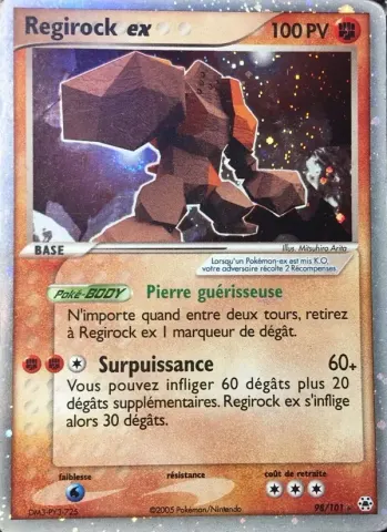 Regirock ex · 98