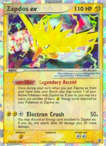 Zapdos-ex · 116