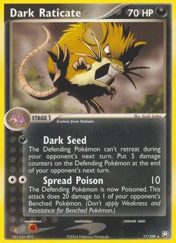 Dark Raticate · 17