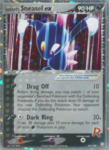 Rocket's Sneasel ex · 103