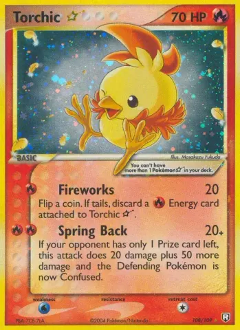 Torchic ☆ · 108