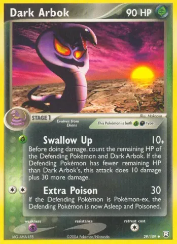 Dark Arbok · 29