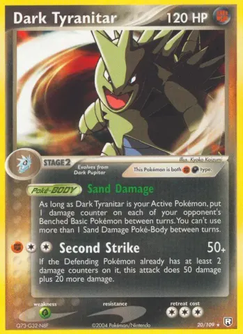 Dark Tyranitar · 20