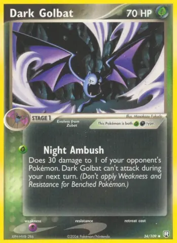 Dark Golbat · 34