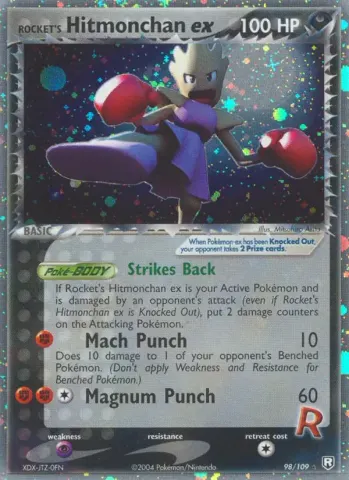 Rocket's Hitmonchan ex · 98