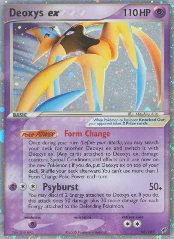 Deoxys ex · 98