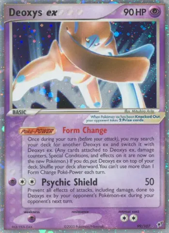 Deoxys ex · 99