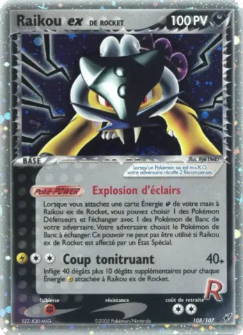 Raikou ex de Rocket · 108