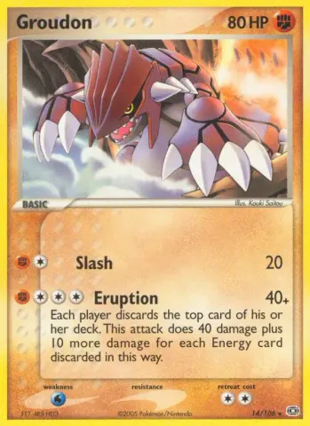 Groudon · 14