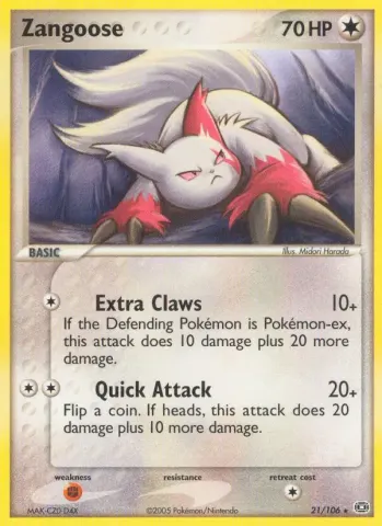Zangoose · 21