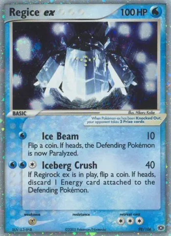 Regice ex · 98