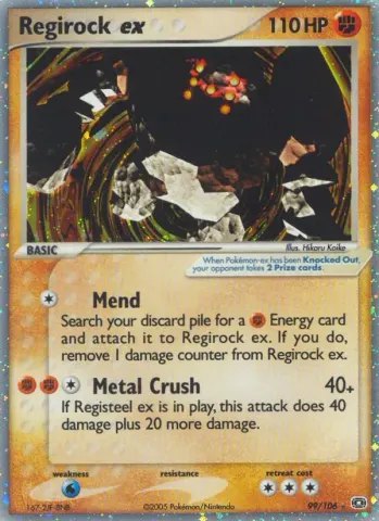 Regirock ex · 99