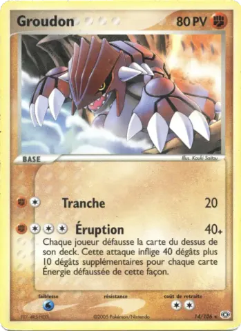 Groudon · 14