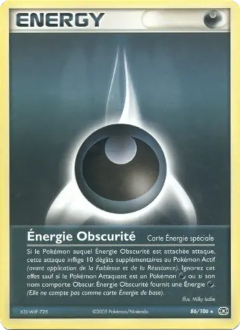 Énergie Obscurité · 86