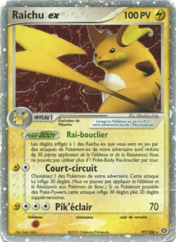 Raichu ex · 97