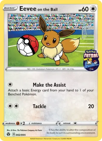 Eevee on the Ball · 2