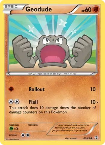 Geodude · 43