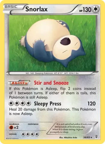 Snorlax · 58