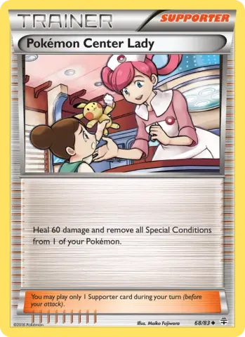 Pokémon Center Lady · 68