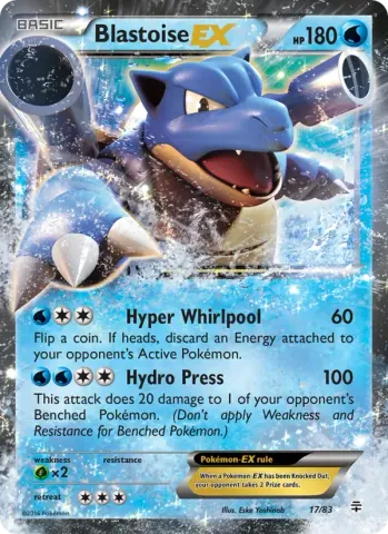 Blastoise EX · 17