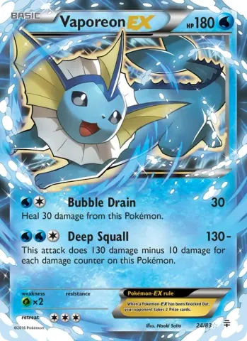 Vaporeon EX · 24