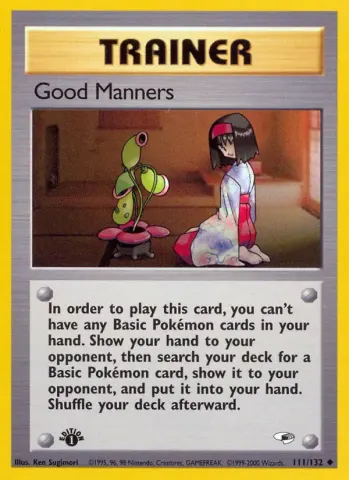 Good Manners · 111