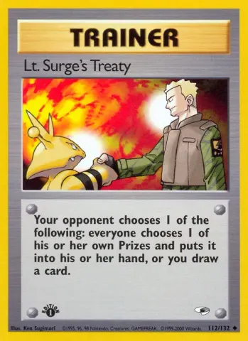 Lt. Surge's Treaty · 112