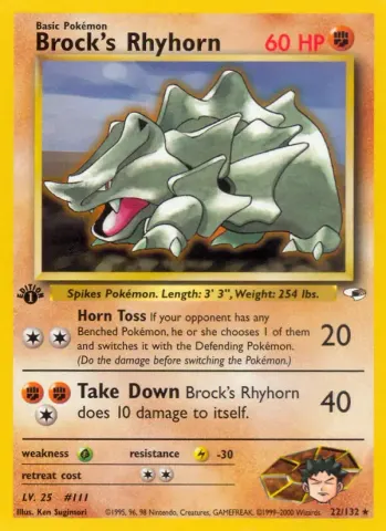 Brock's Rhyhorn · 22