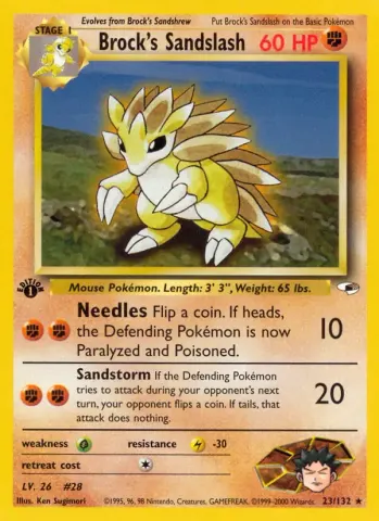 Brock's Sandslash · 23