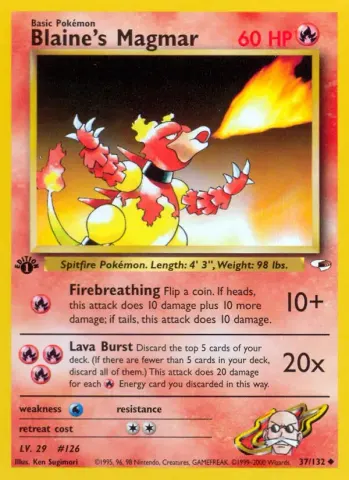 Blaine's Magmar · 37