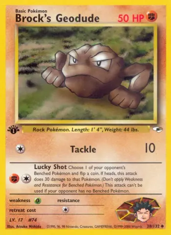 Brock's Geodude · 38