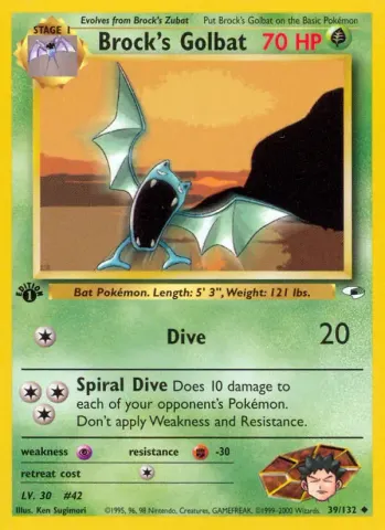 Brock's Golbat · 39