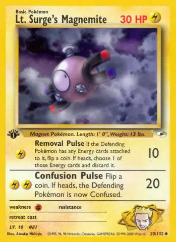 Lt. Surge's Magnemite · 50