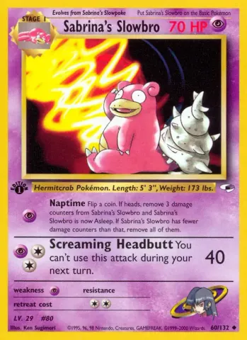 Sabrina's Slowbro · 60