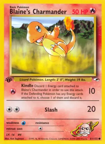Blaine's Charmander · 61
