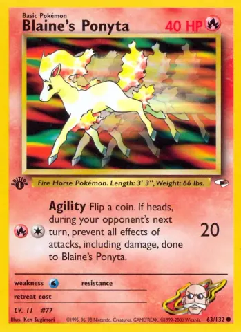 Blaine's Ponyta · 63