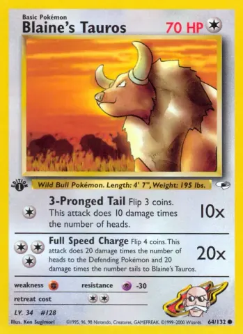 Blaine's Tauros · 64
