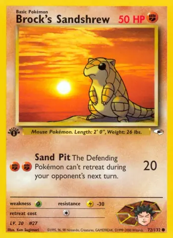 Brock's Sandshrew · 72