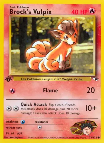 Brock's Vulpix · 73