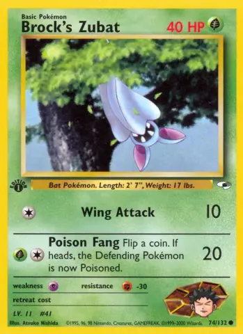 Brock's Zubat · 74