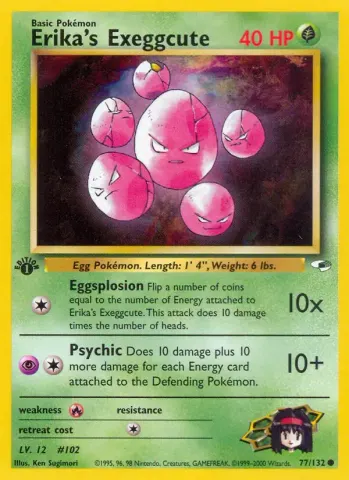 Erika's Exeggcute · 77