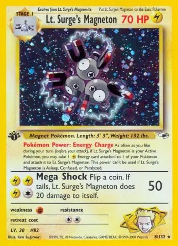 Lt. Surge's Magneton · 8