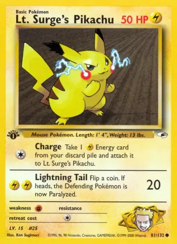 Lt. Surge's Pikachu · 81