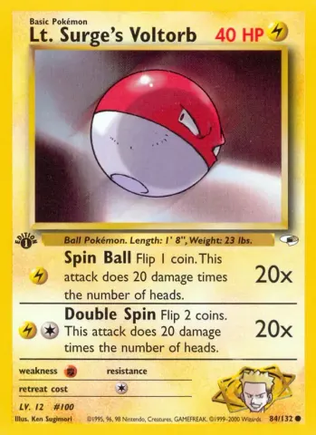 Lt. Surge's Voltorb · 84