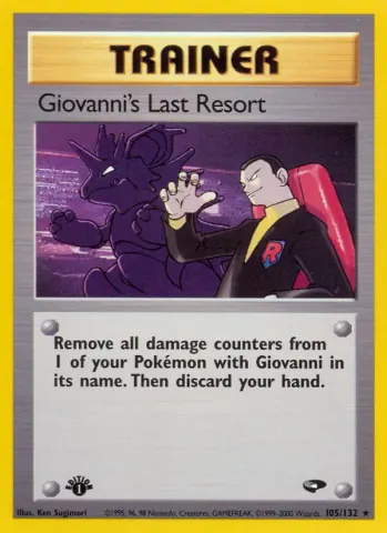 Giovanni's Last Resort · 105