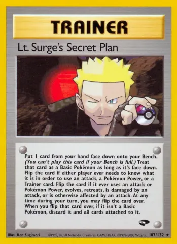 Lt. Surge's Secret Plan · 107