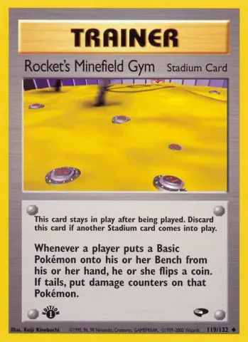 Rocket's Minefield Gym · 119