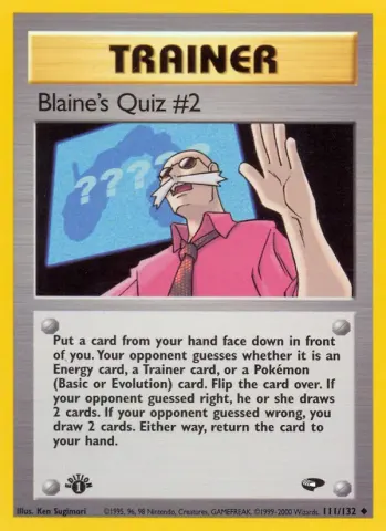 Blaine's Quiz #2 · 111